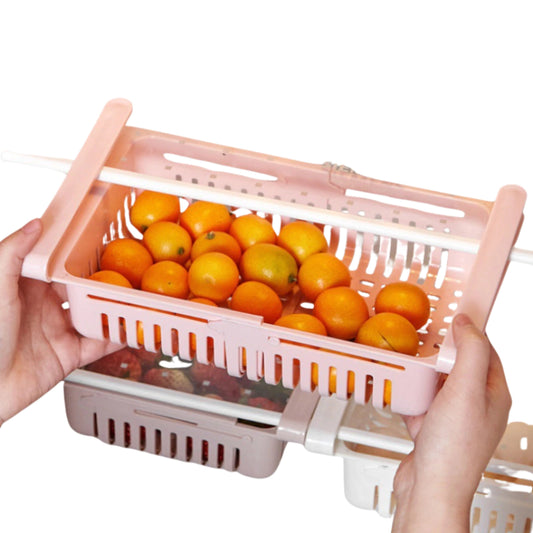 ¡LIQUIDACIÓN 5X1! Canasto Organizador Extensible Heladera Euforia ®