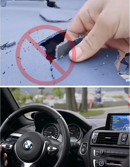 Parasol para coche con diseño de paraguas