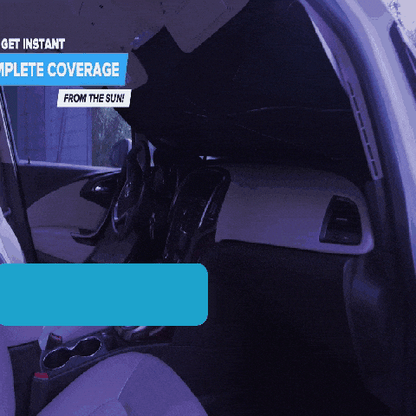 Parasol para coche con diseño de paraguas