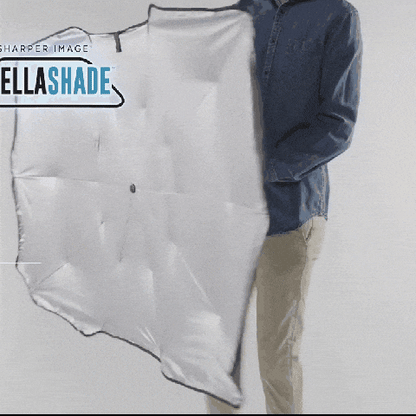 Parasol para coche con diseño de paraguas