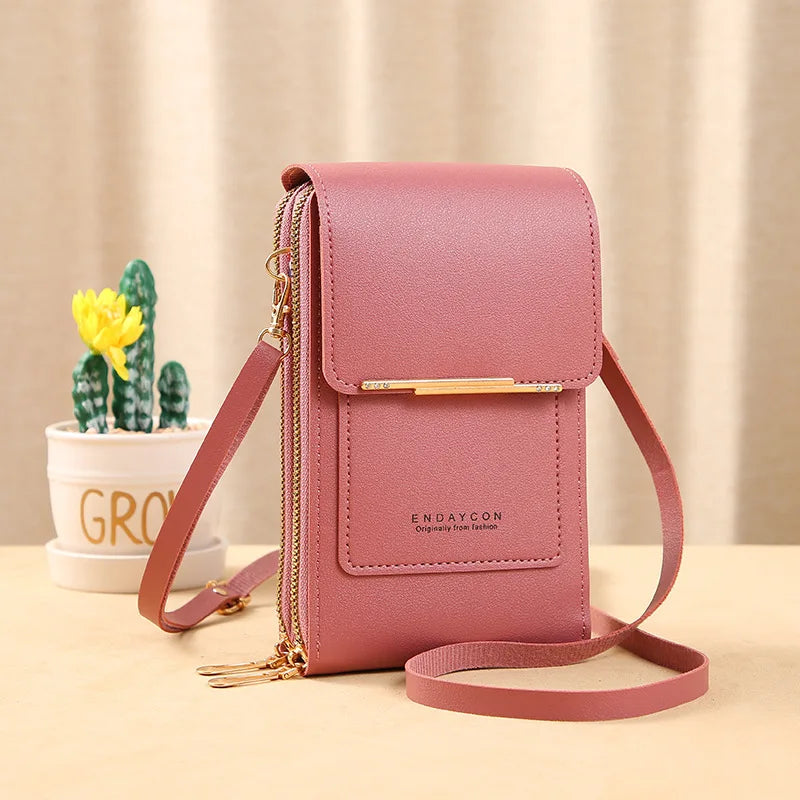 Bolso Cruzado con Pantalla Táctil