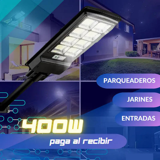 Lámpara Solar Potente y Ecológica