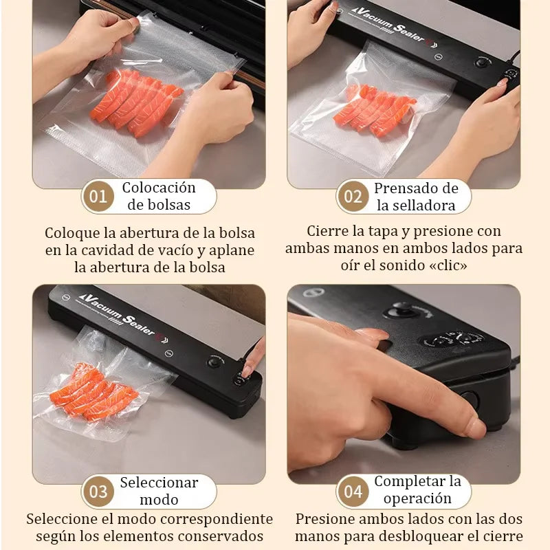 Selladora de Alimentos Frescos